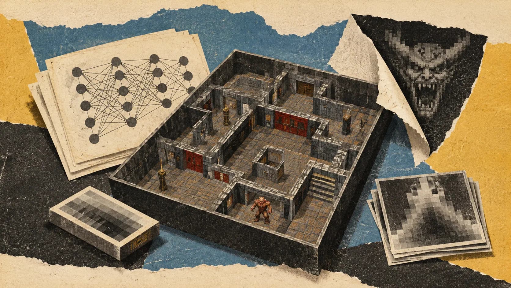 Doomformer Compiles Neural Networks Into DOOM Maps