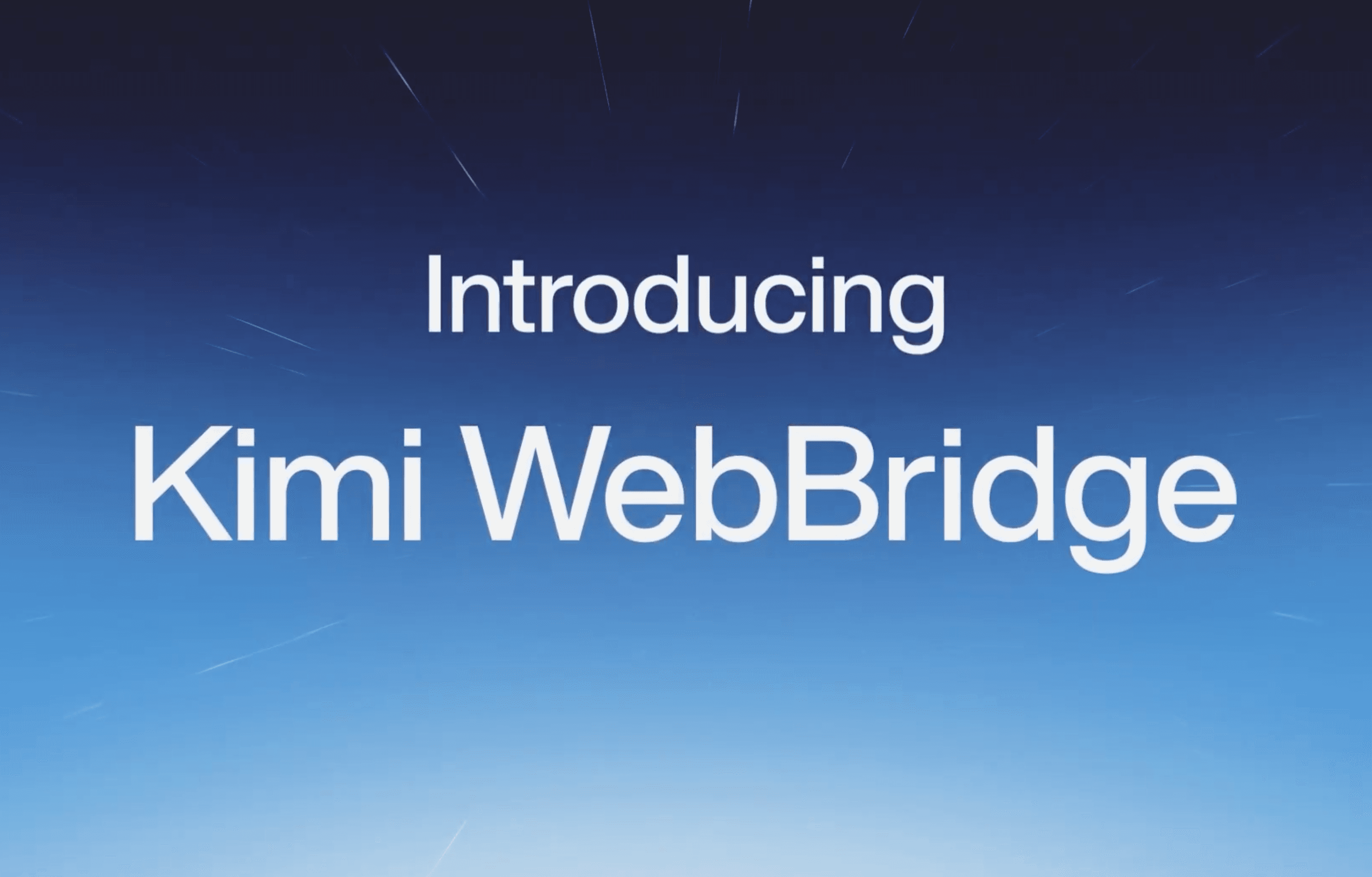 Kimi WebBridge Gives AI Agents Full Local Control of Your Browser