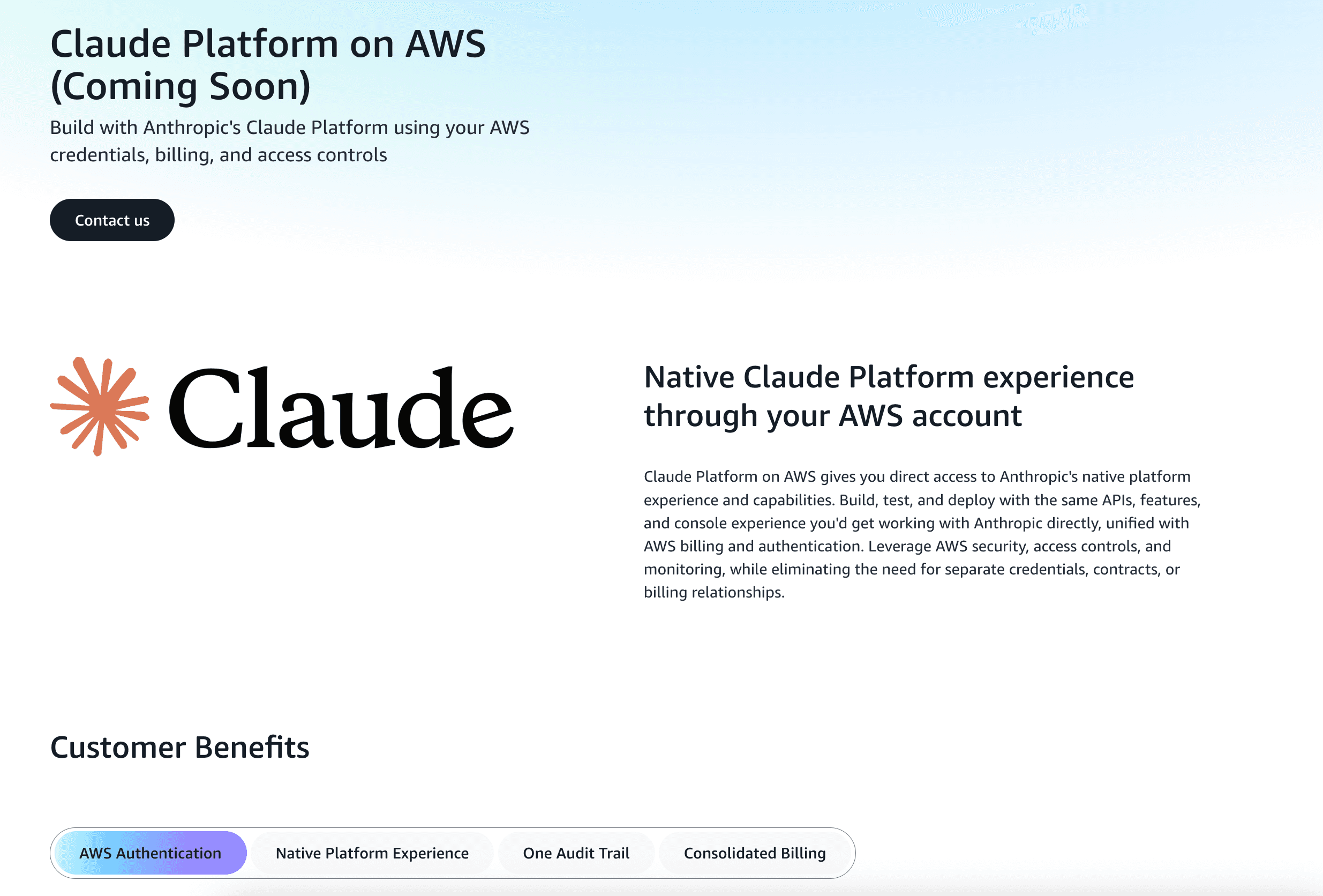 AWS Brings Native Claude Platform Directly Into Your AWS Account