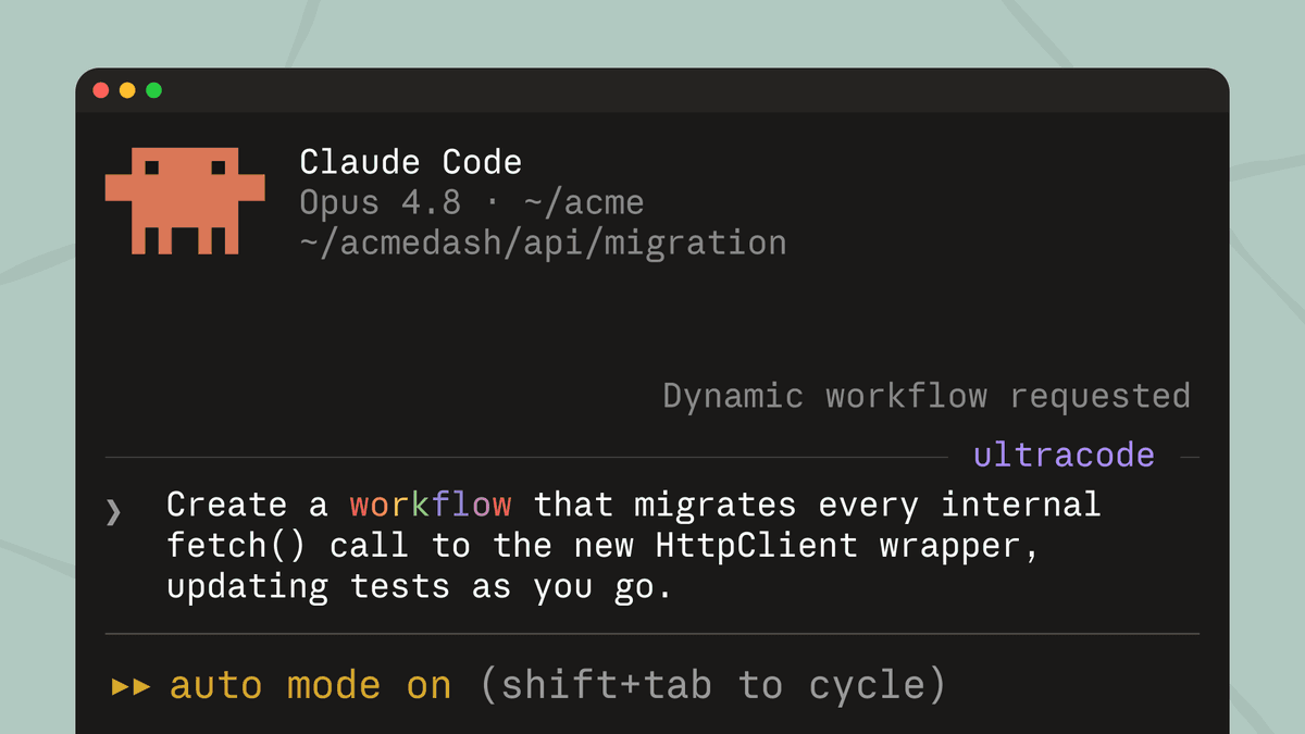 Anthropic Releases Dynamic Workflows in Claude Code to Run Hundreds of Parallel Subagents